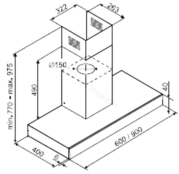 De Dietrich DHB46740B
