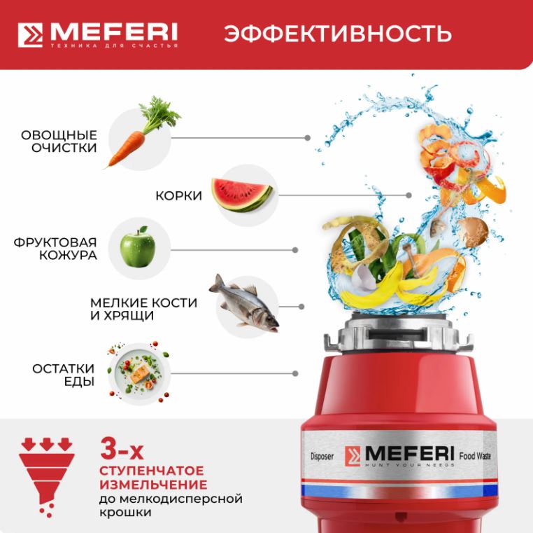 Meferi MFD750 PUSH COMFORT
