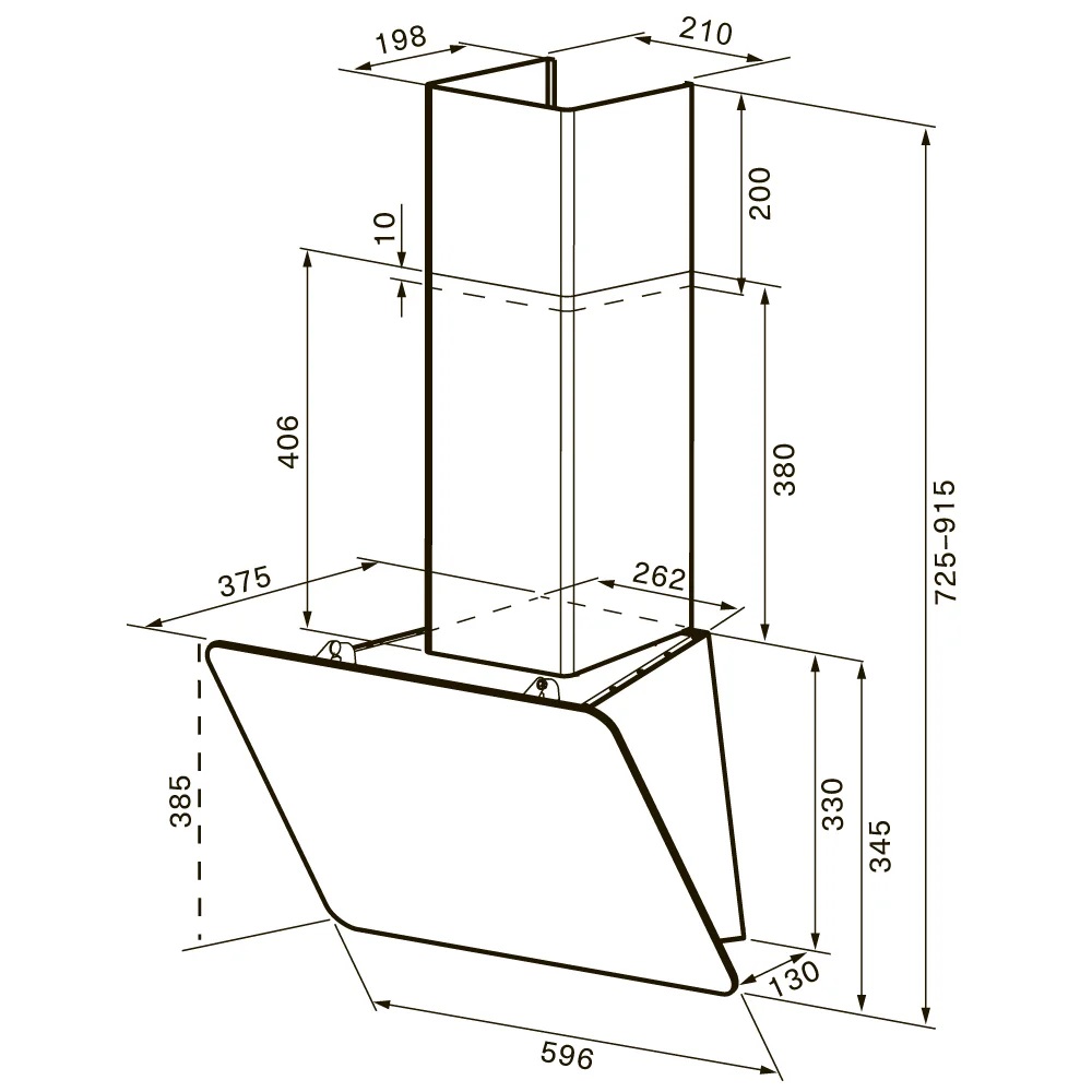 Krona BELINDA 600 black SGC