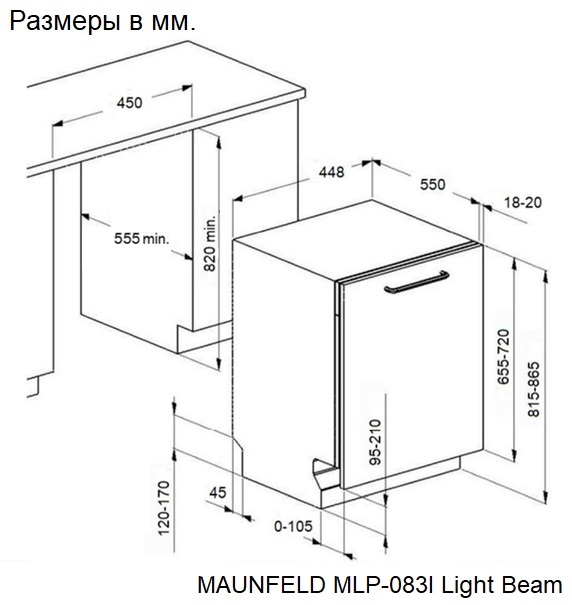MAUNFELD MLP-083I Light Beam