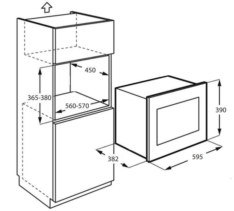 Monsher MMH 1525 Noir