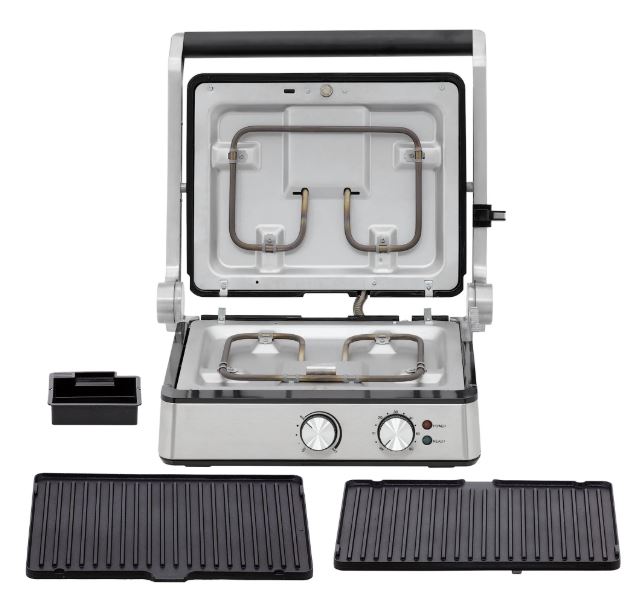 Krona Kontakt-Tischgrill 1800W