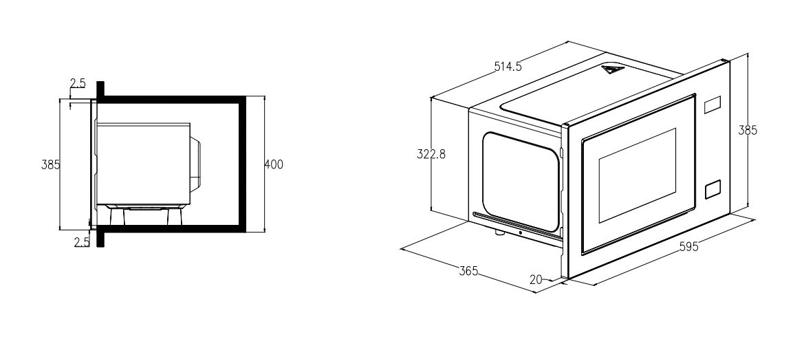 Monsher MMH 1025 Noir