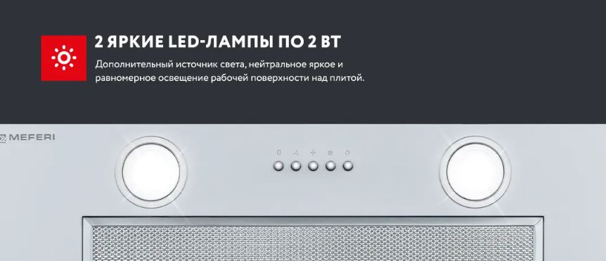 Meferi INBOX60WH LIGHT