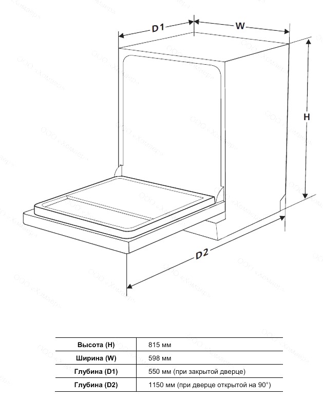 De Dietrich DBJ422DQX
