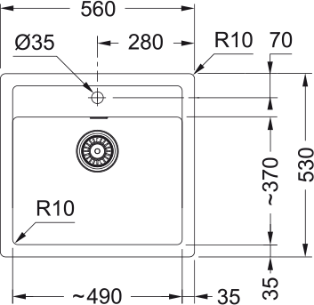Franke SID 610 (114.0443.344)