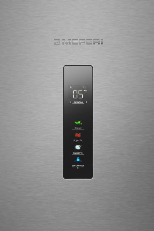 Meferi MFR185IX TOTAL NO FROST COMBI ULTRA