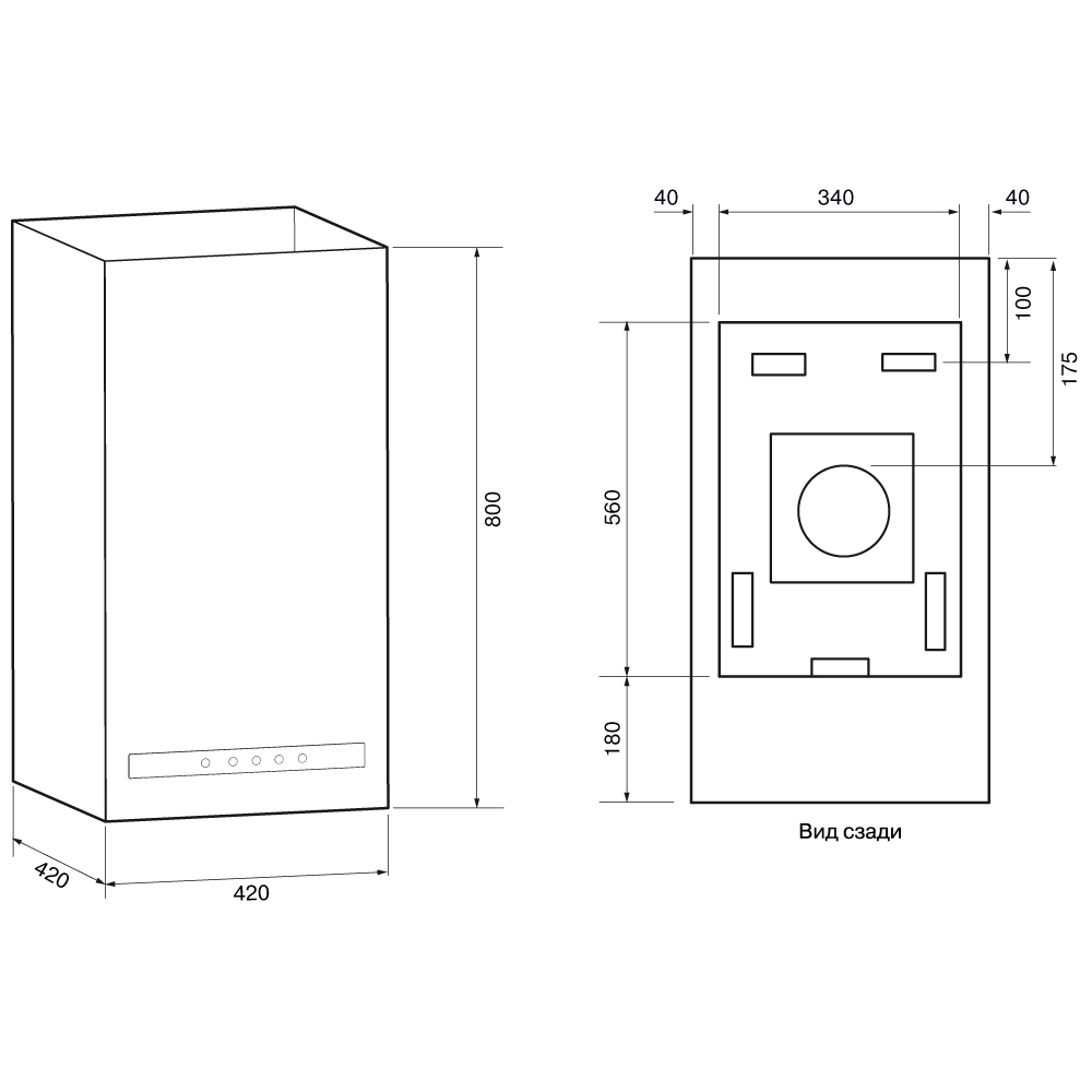 Krona DITA F MAX 420 black SGC