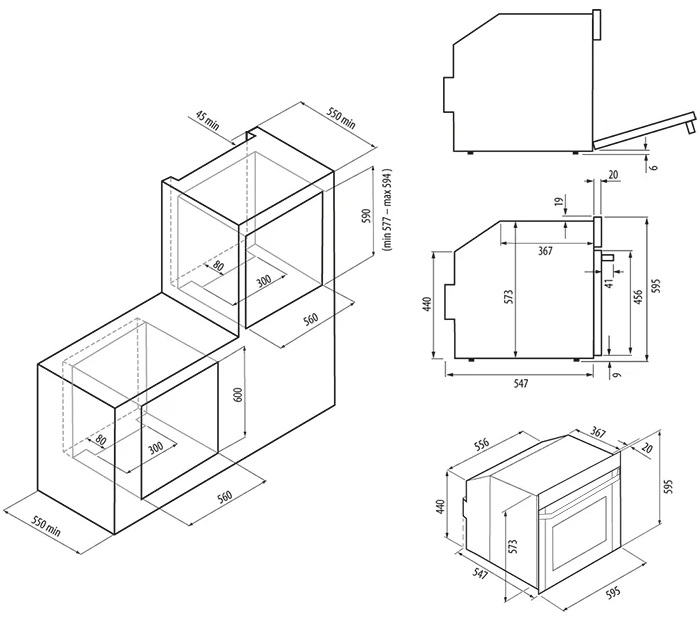 Krona MAGNETE 60 BL/BL