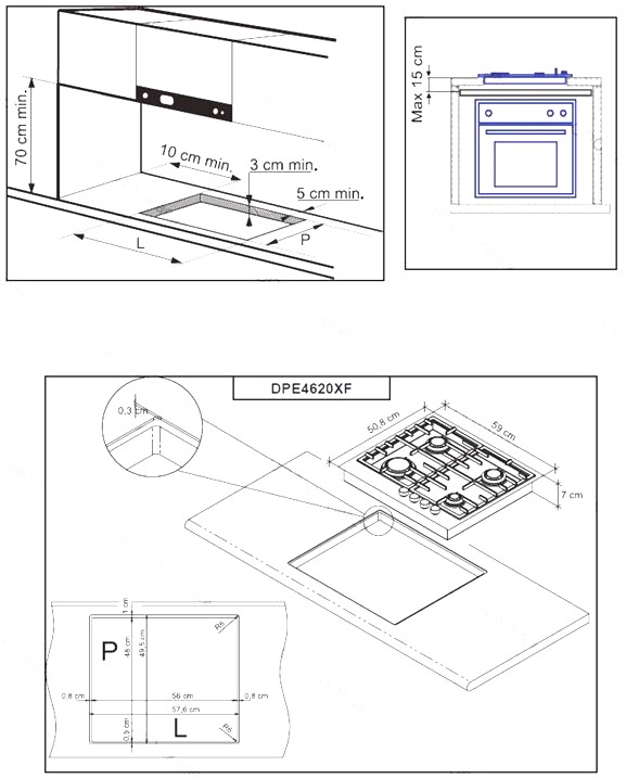 De Dietrich DPE4620XF