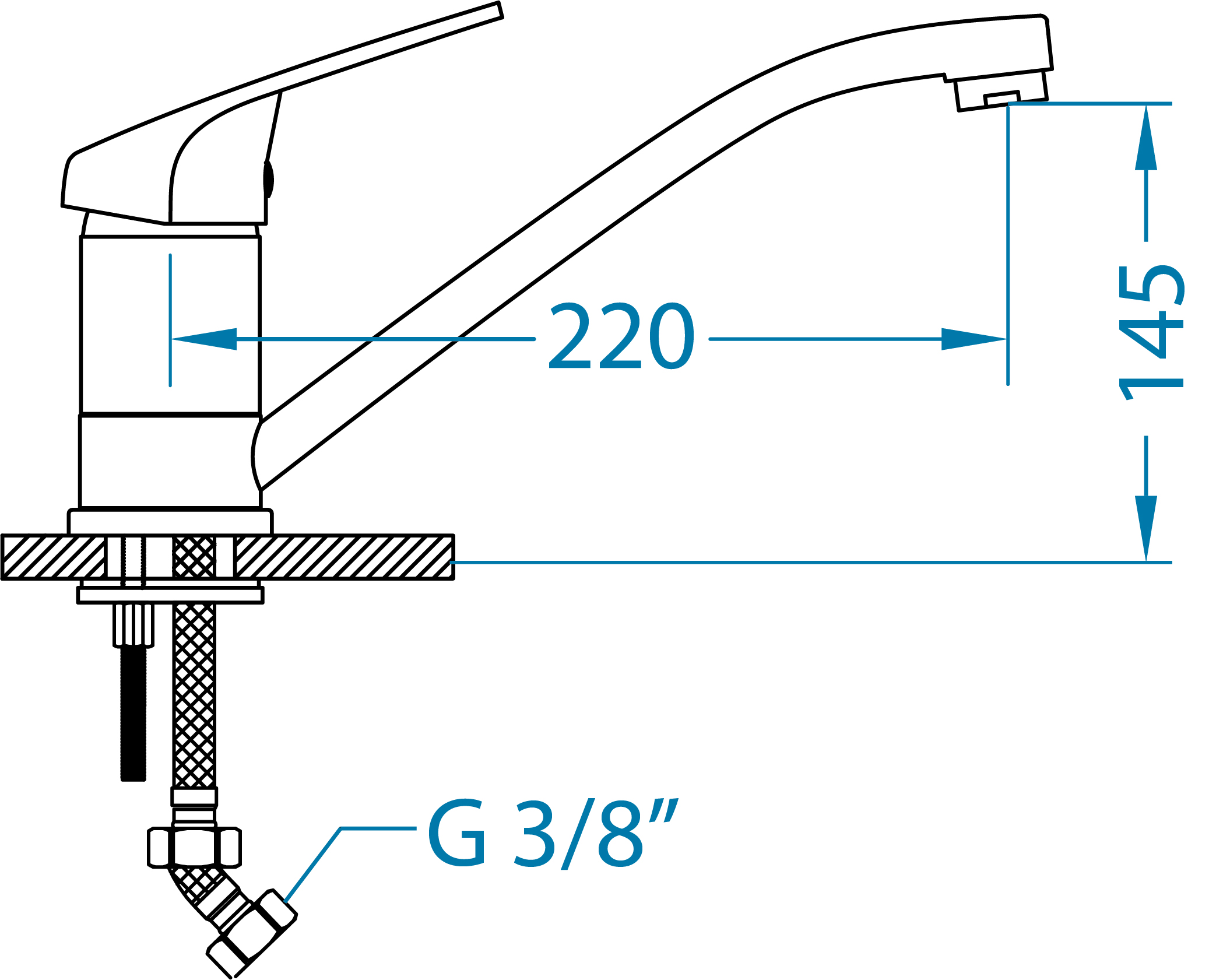 Alveus GENESIS GM 110 CHR AQ (1123727)