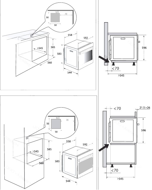 De Dietrich DOPH375B