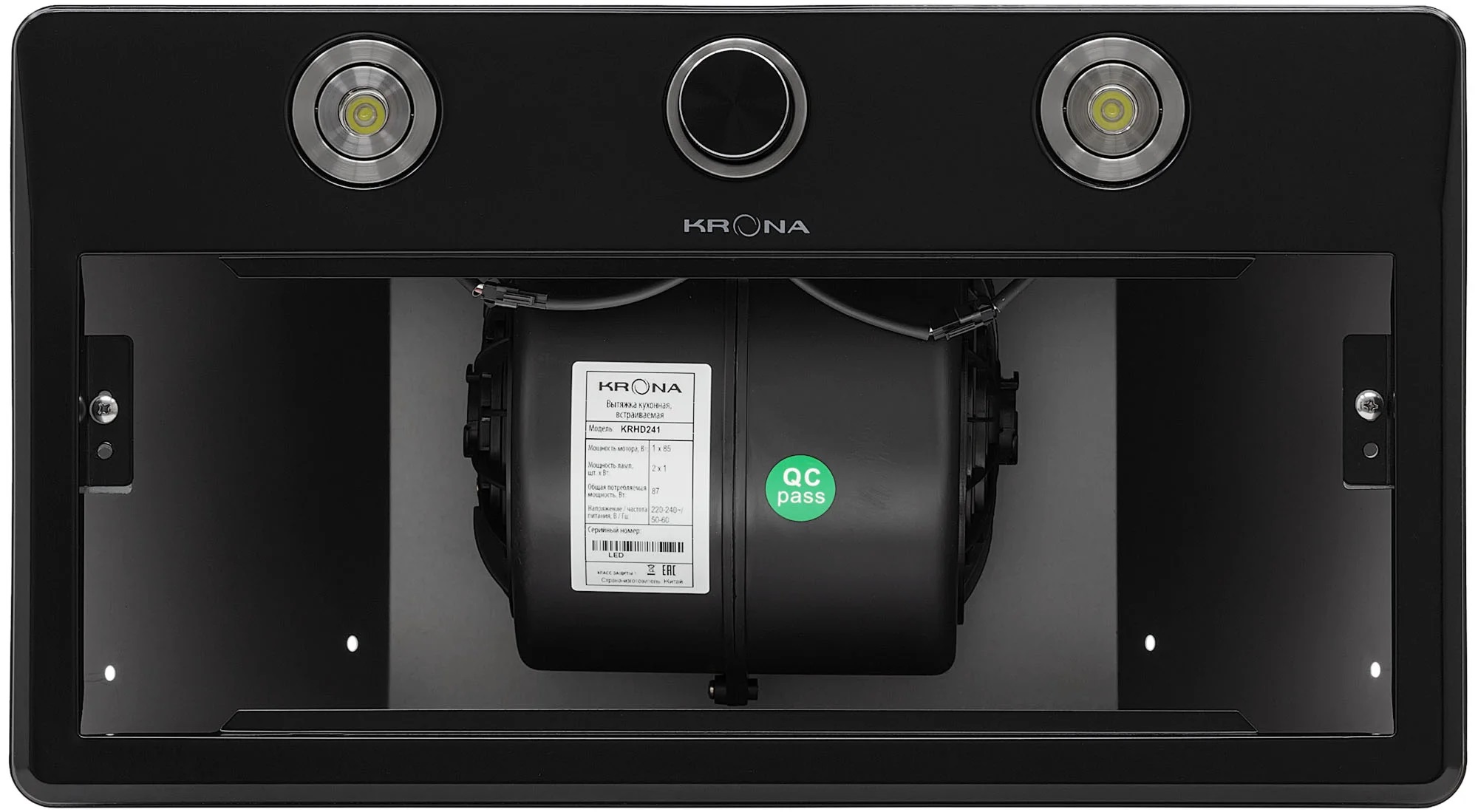 Krona SVEN 600 black one knob