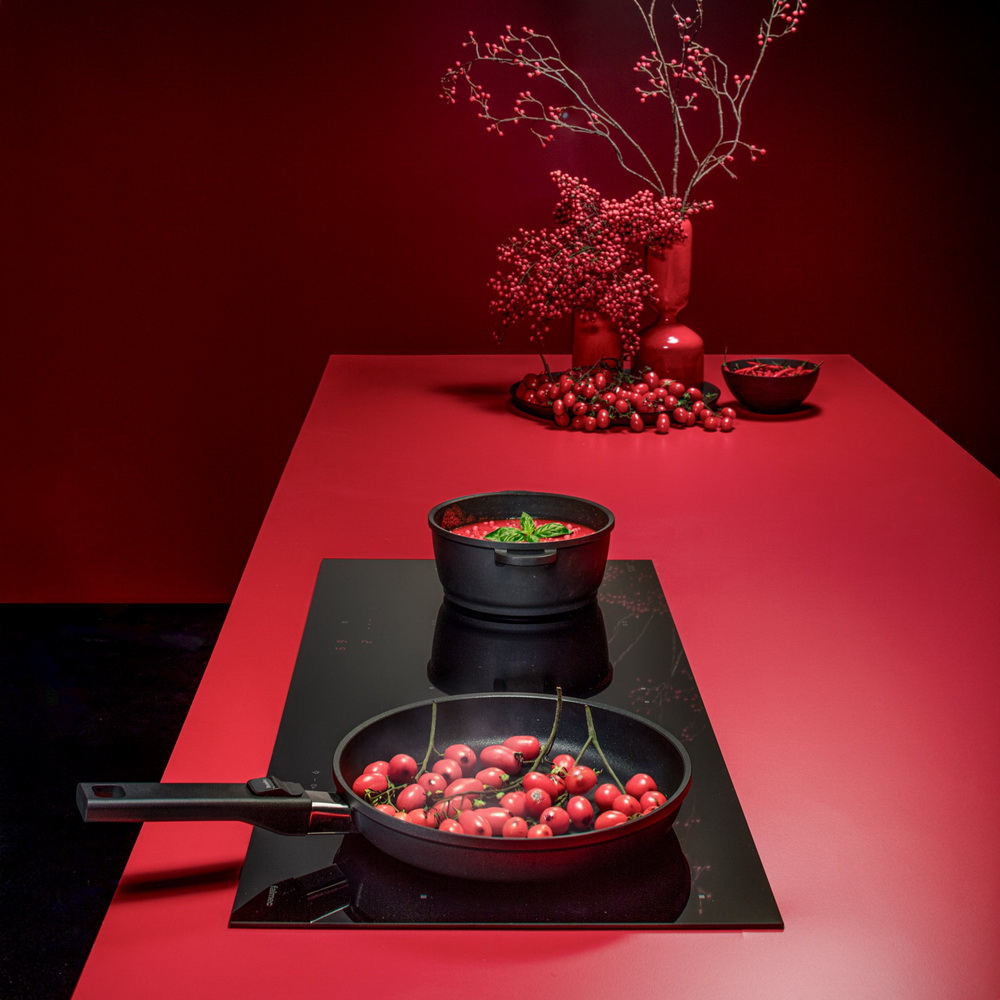 Falmec PIANO INDUZIONE BLACK MATT 88x40 Panoramic