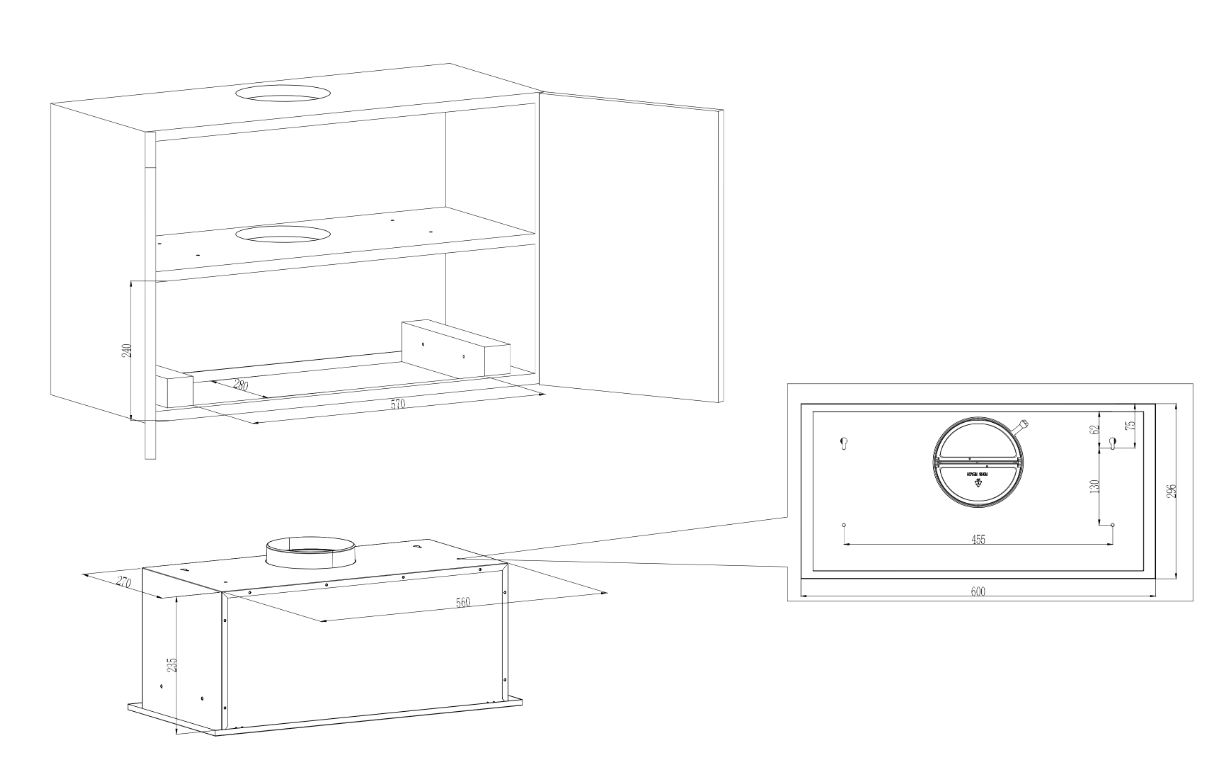 Kuppersberg INPUSH 60 X