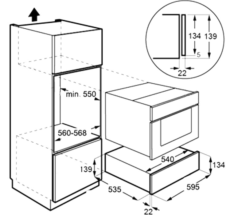 De Dietrich DWD4820B