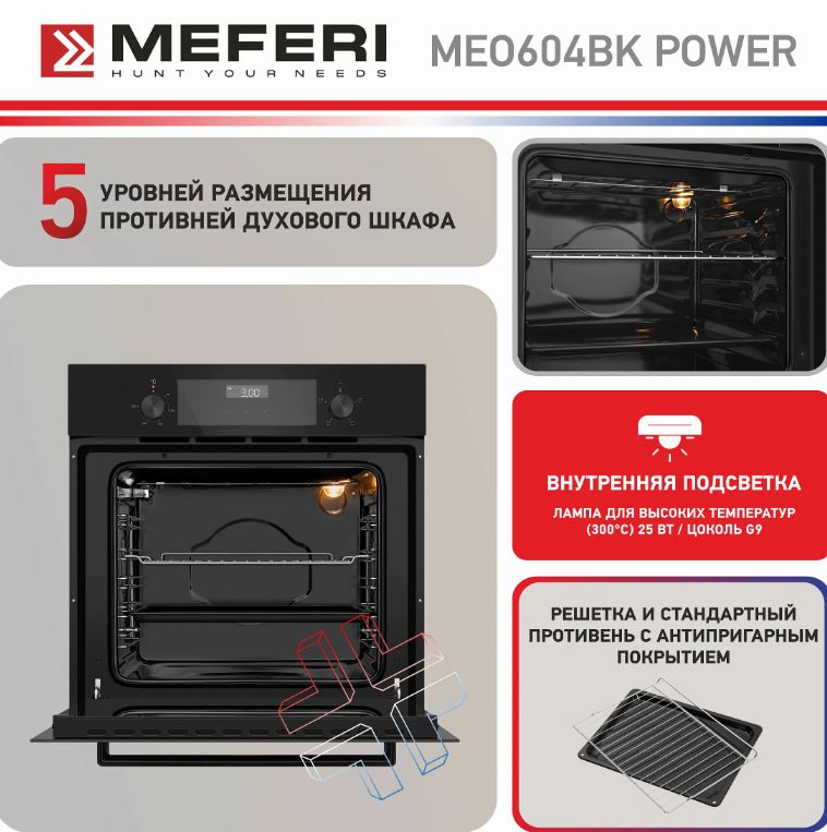 Meferi MEO604BK POWER