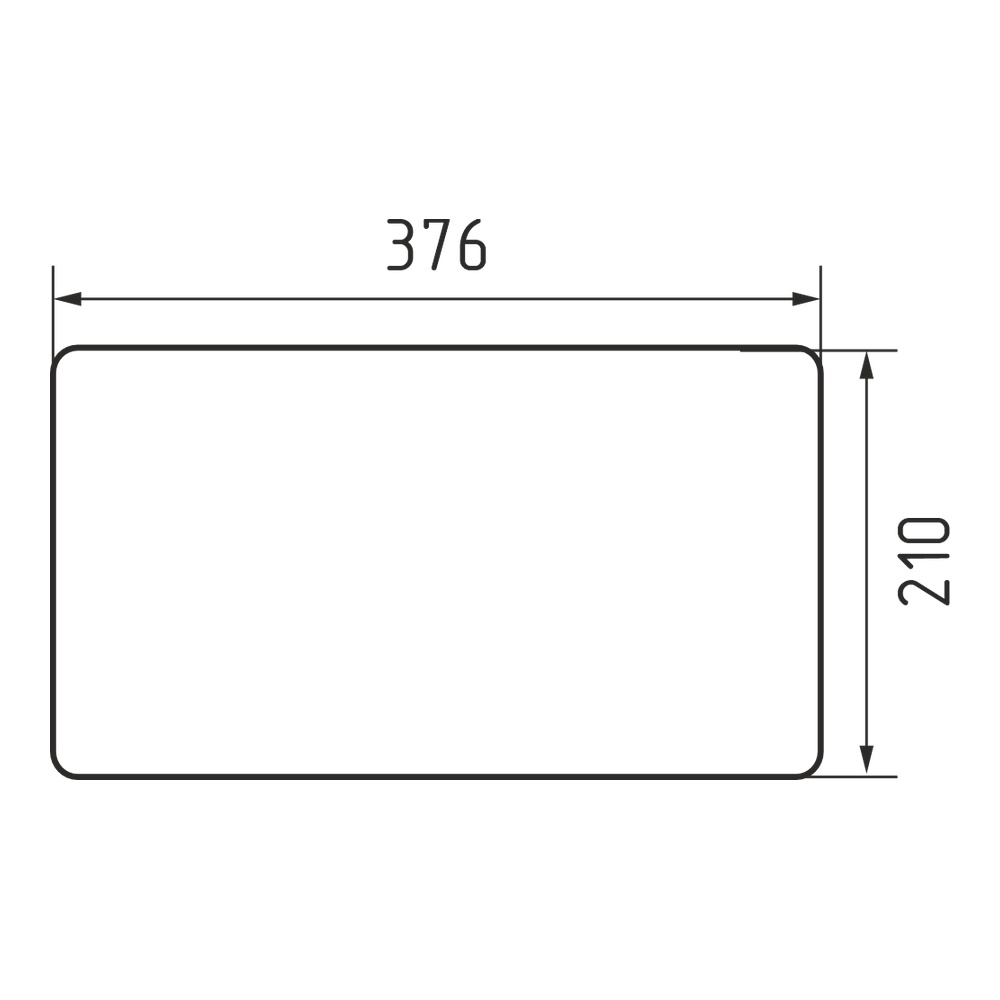 RIVELATO Доска для мойки LINO и NOBILE 376*210*12 mm (63045 CM_376)
