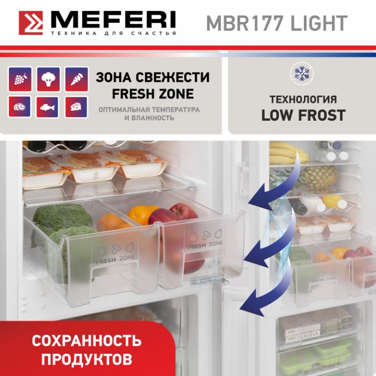 Meferi MBR177 LOW FROST LIGHT
