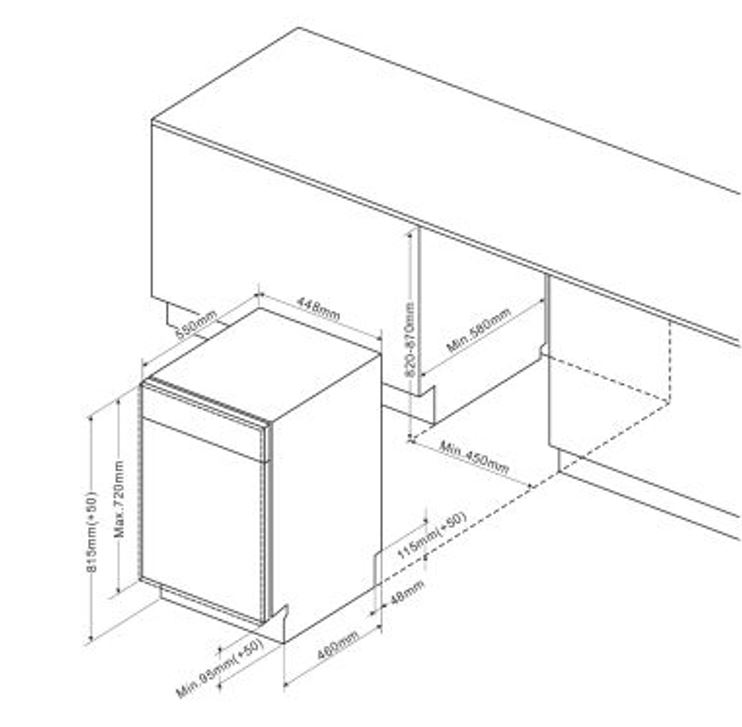 De Dietrich DV301044J