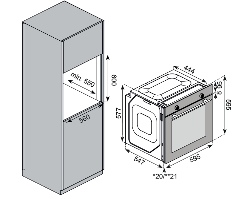Kuppersberg HF 610 W