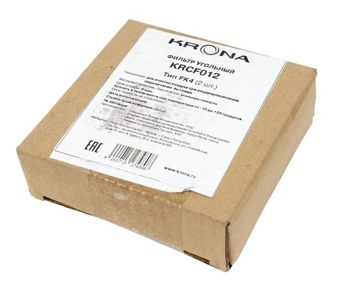 Krona фильтр угольный тип FK4 (2 шт.)