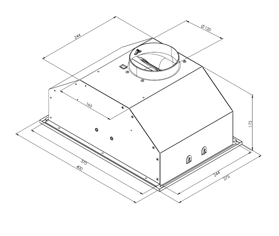Krona KATE 400 INOX PB