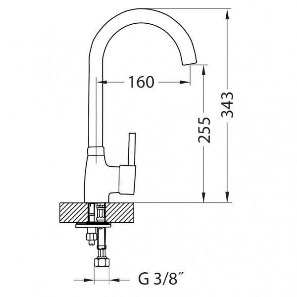 Alveus GENESIS GM 120 CHR AQ (1123729)
