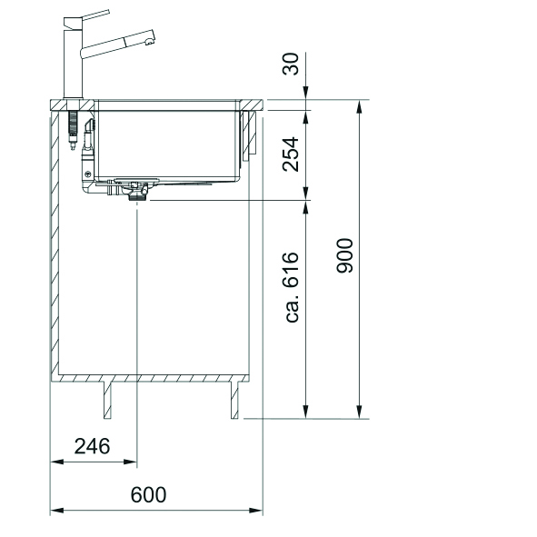 Franke BXM 210/110-68 Premium F-INOX антрацит вентиль-автомат (127.0676.885)