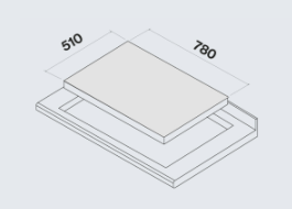 Falmec PIANO INDUZIONE 78x51