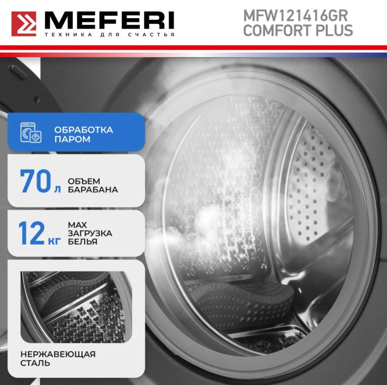 Meferi MFW121416GR COMFORT PLUS
