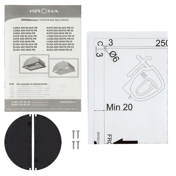 Krona KATE 400 WHITE PB