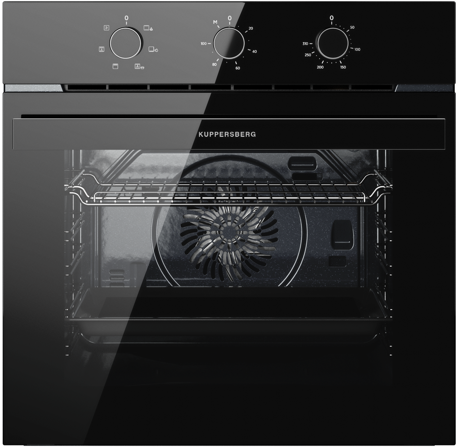 Kuppersberg HO 603 Black glass