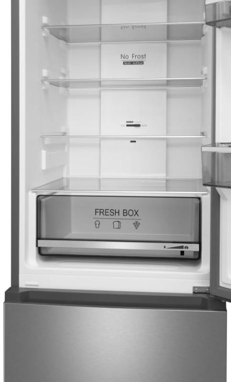 Meferi MFR185IX TOTAL NO FROST COMBI ULTRA