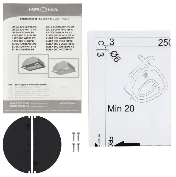 Krona KATE 400 BLACK PB