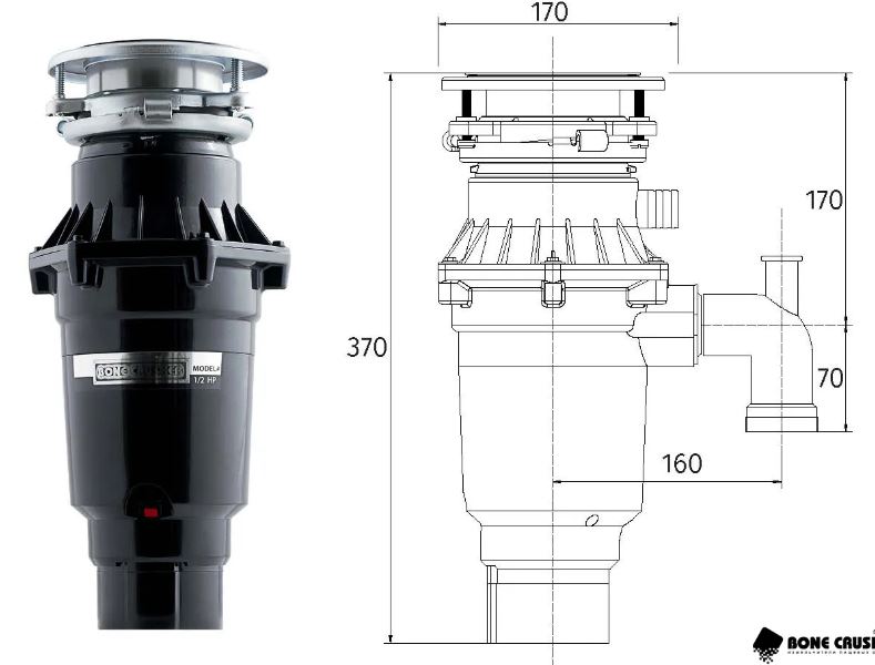 BoneCrusher ВС 810 AS-Slim Line/К
