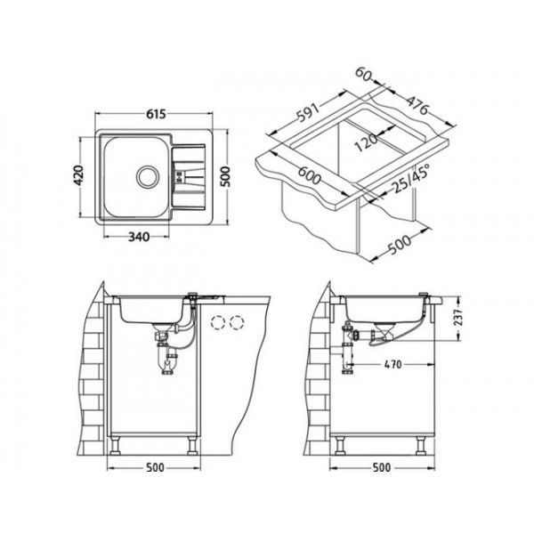 Alveus LINE 60 NAT-90 (1065681)