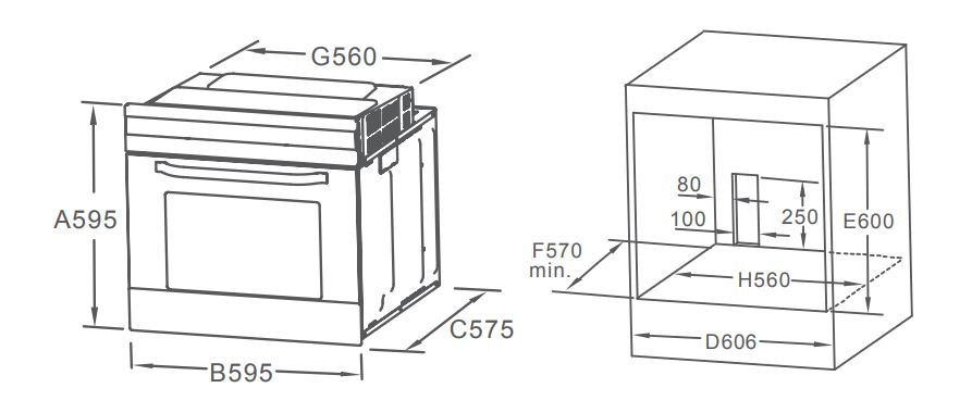 Midea MO67003GB