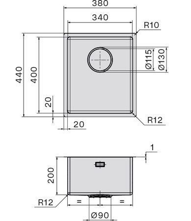 Falmec COMO 34 Steel (SCO3400F.00#SSF)