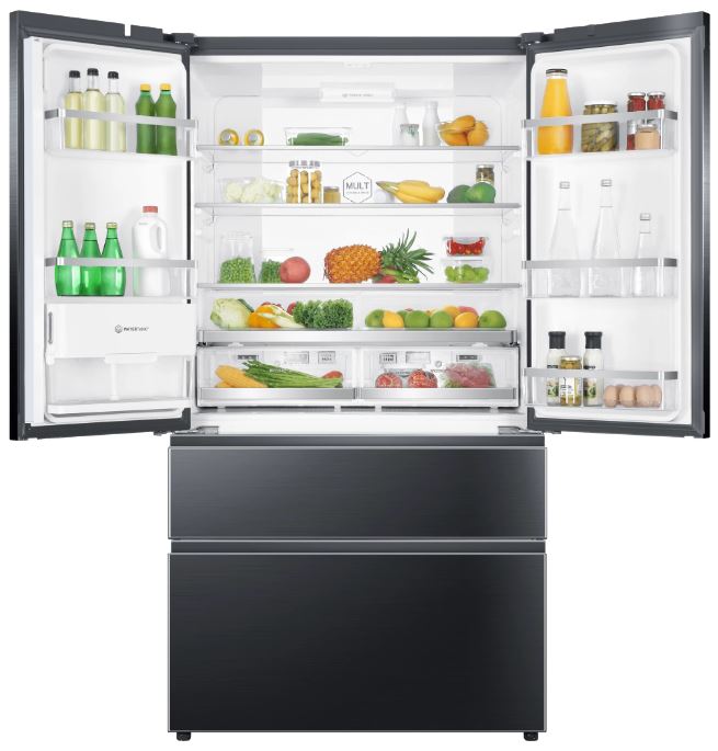 Haier HB25FSNAAARU black inox