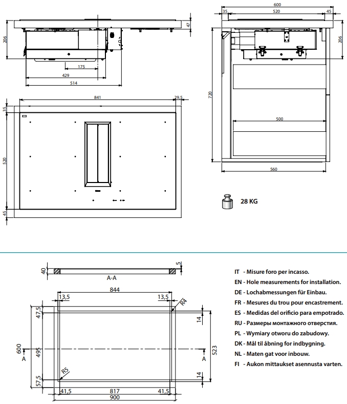 Falmec QUANTUM EASY PRO