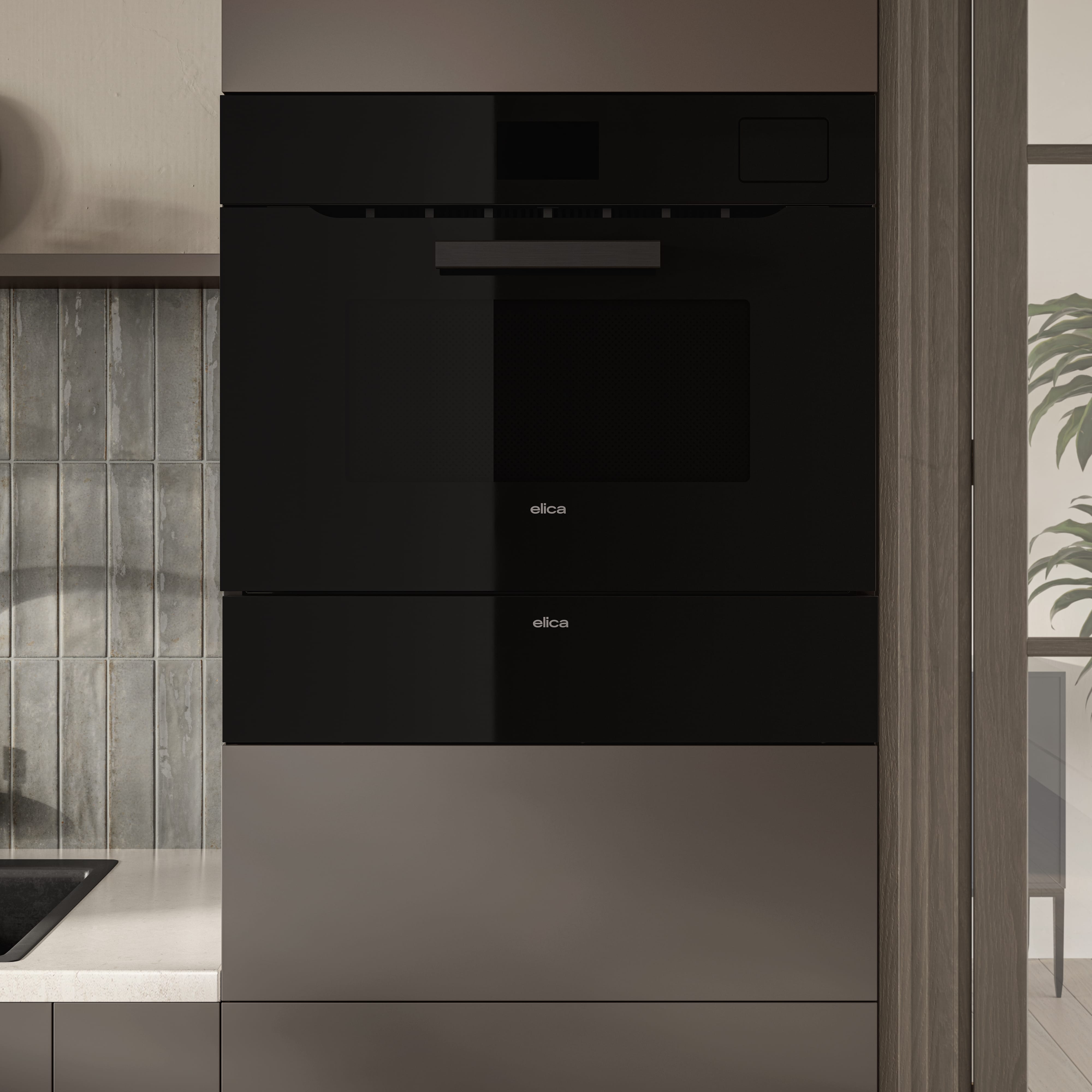 ELICA VIRTUS WARM DRAWER 60 PP BL