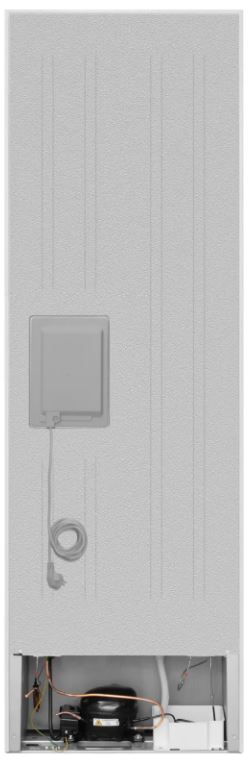 Meferi MFR185WH TOTAL NO FROST COMBI ULTRA