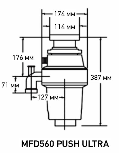 Meferi MFD560 PUSH ULTRA