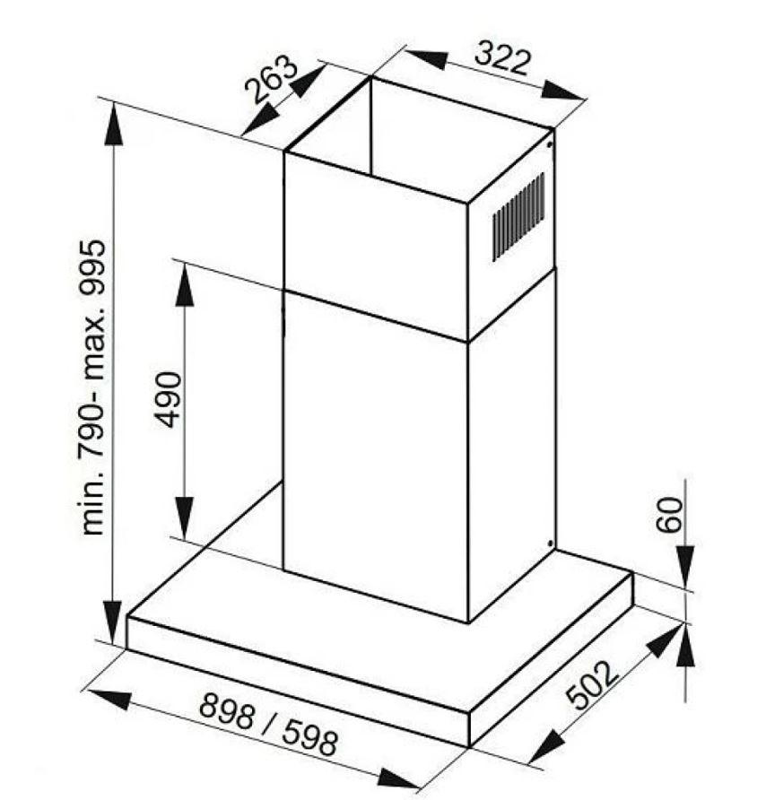 De Dietrich DHB4984B