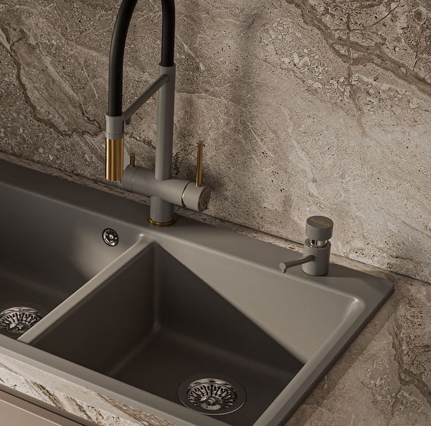 Rivelato Дозатор 2410100 grigio metallizzato (RD-1000 grigio metallizzato)
