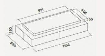 Falmec VEGA 115 BLACK