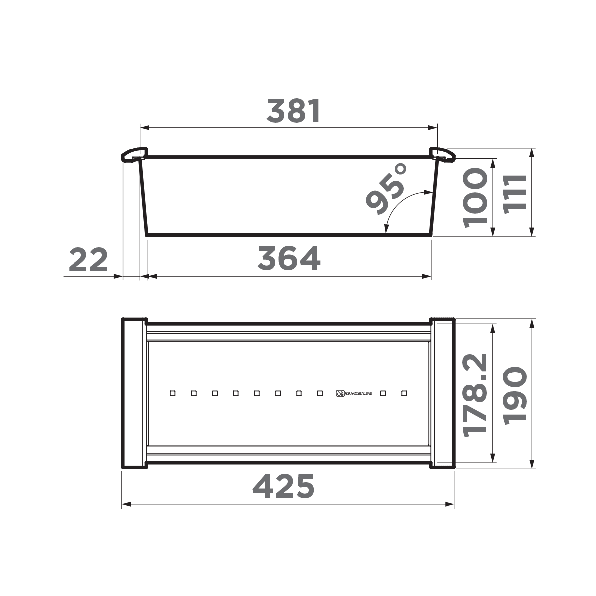 Omoikiri CO-02-PVD-GM