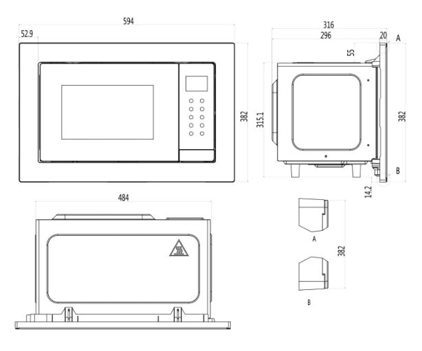 Haier HMX-BTG207W