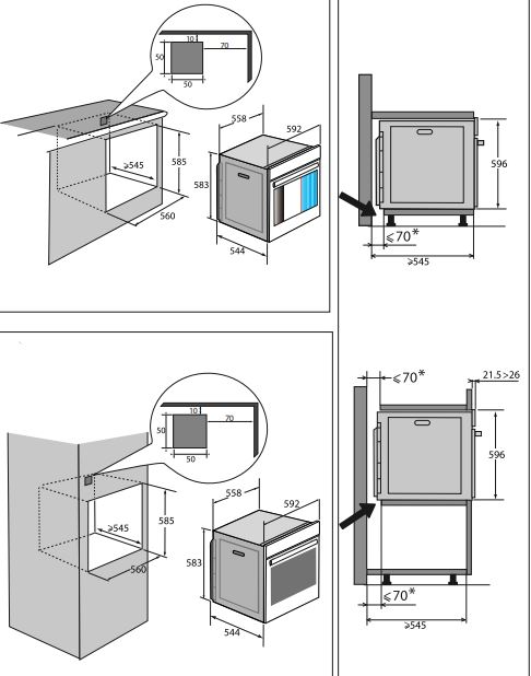 De Dietrich DOP4335H